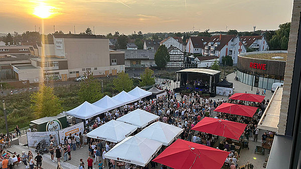 Open Air Event auf dem Stadtplatz
