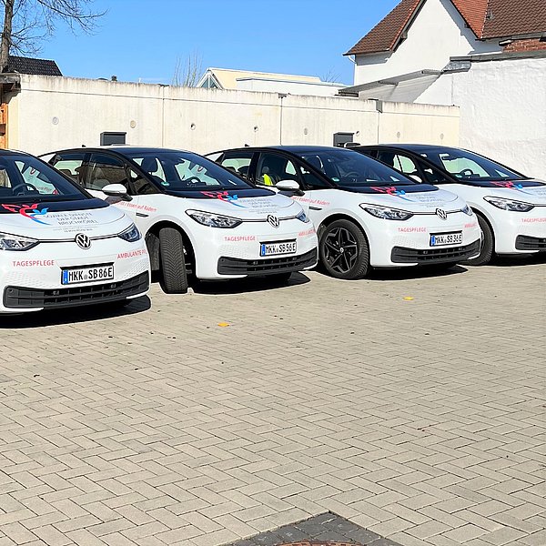 E-Autos der Sozialen Dienste
