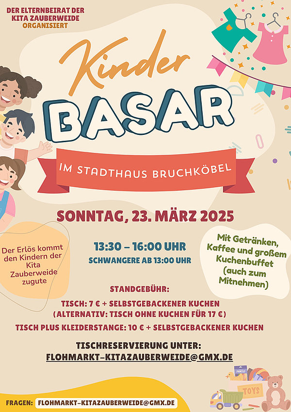 Flyer Flohmarkt Kita Zauberweide