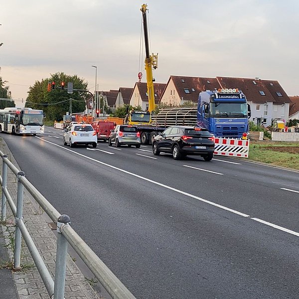 Sperrung am Saalburgring