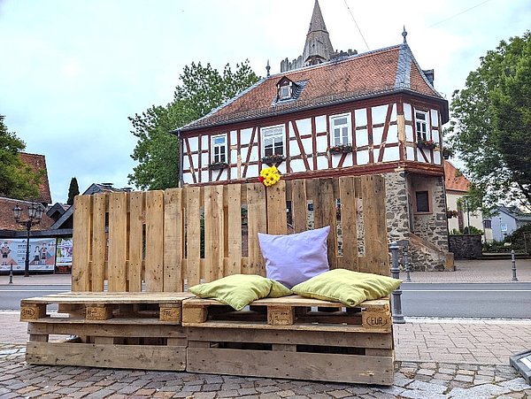 Palettenbank