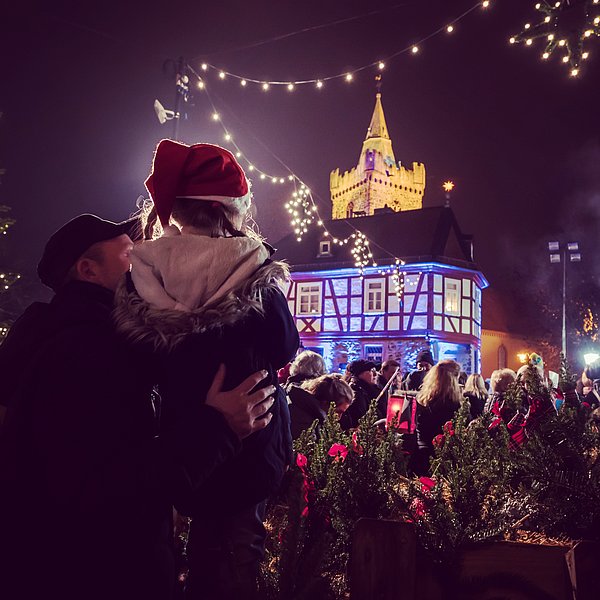 Jens Palcei, 1. Platz Kategorie Erwachsene beim Bruchköbeler Fotowettbewerb, Motiv: Bruchköbeler Weihnachtsmarkt