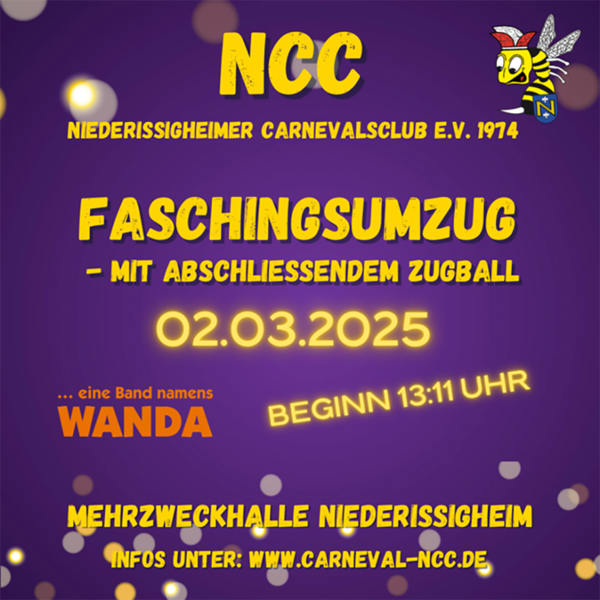 Poster Faschingsumzug