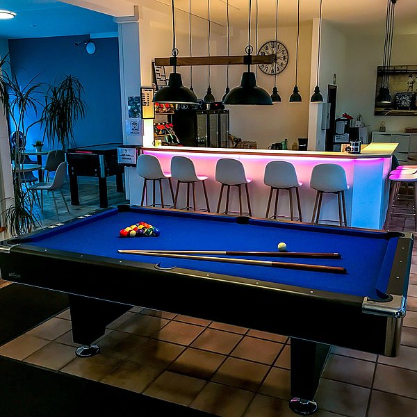 Das neu gestaltete Jugendzentrum