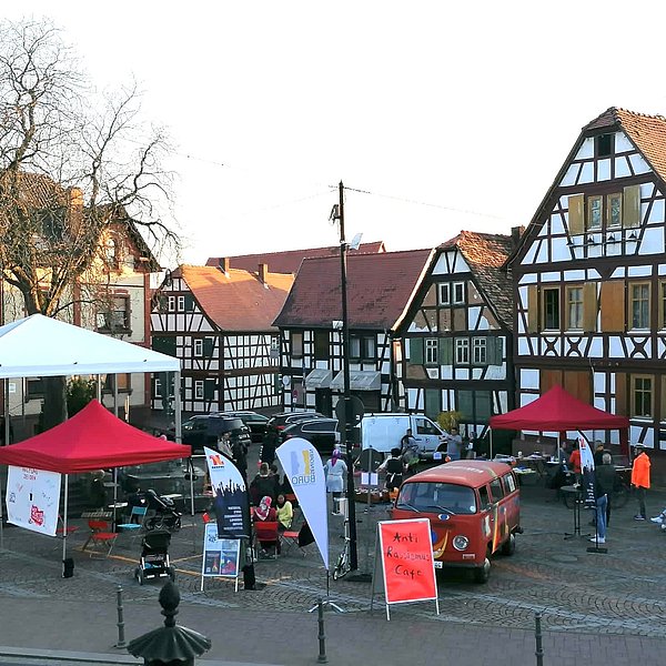 Beim Anti-Rassismus-Café gibt es wieder wie im vergangenen Jahr viele Aktionen auf dem Freien Platz