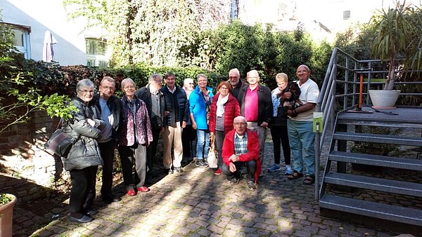 Mitglieder Freundeskreis beim Jahrestreffen