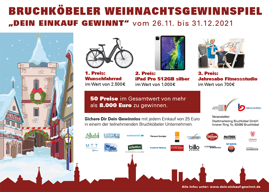 Bruchköbeler Weihnachtsgewinnspiel 2021