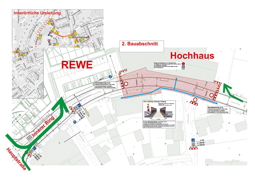 zweiter Bauabschnitt innerer Ring