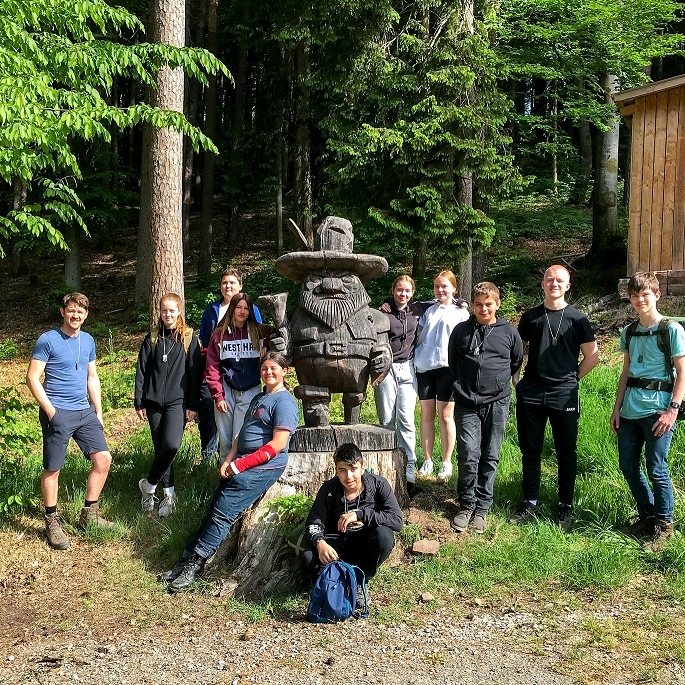 Teilnehmer des Survivalcamp 2022