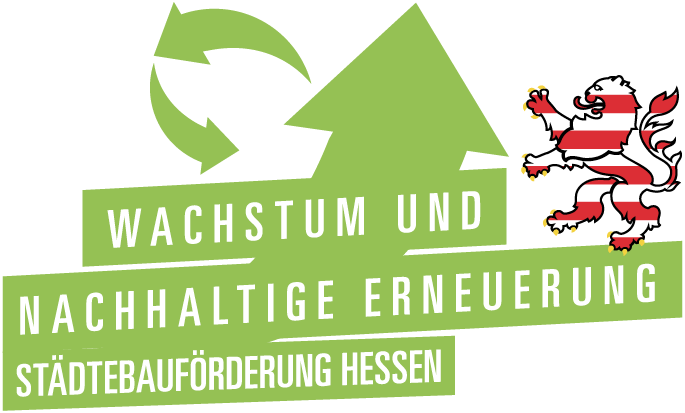 Logo Städtebauförderung Hessen Wachstum Nachhaltige Erneuerung